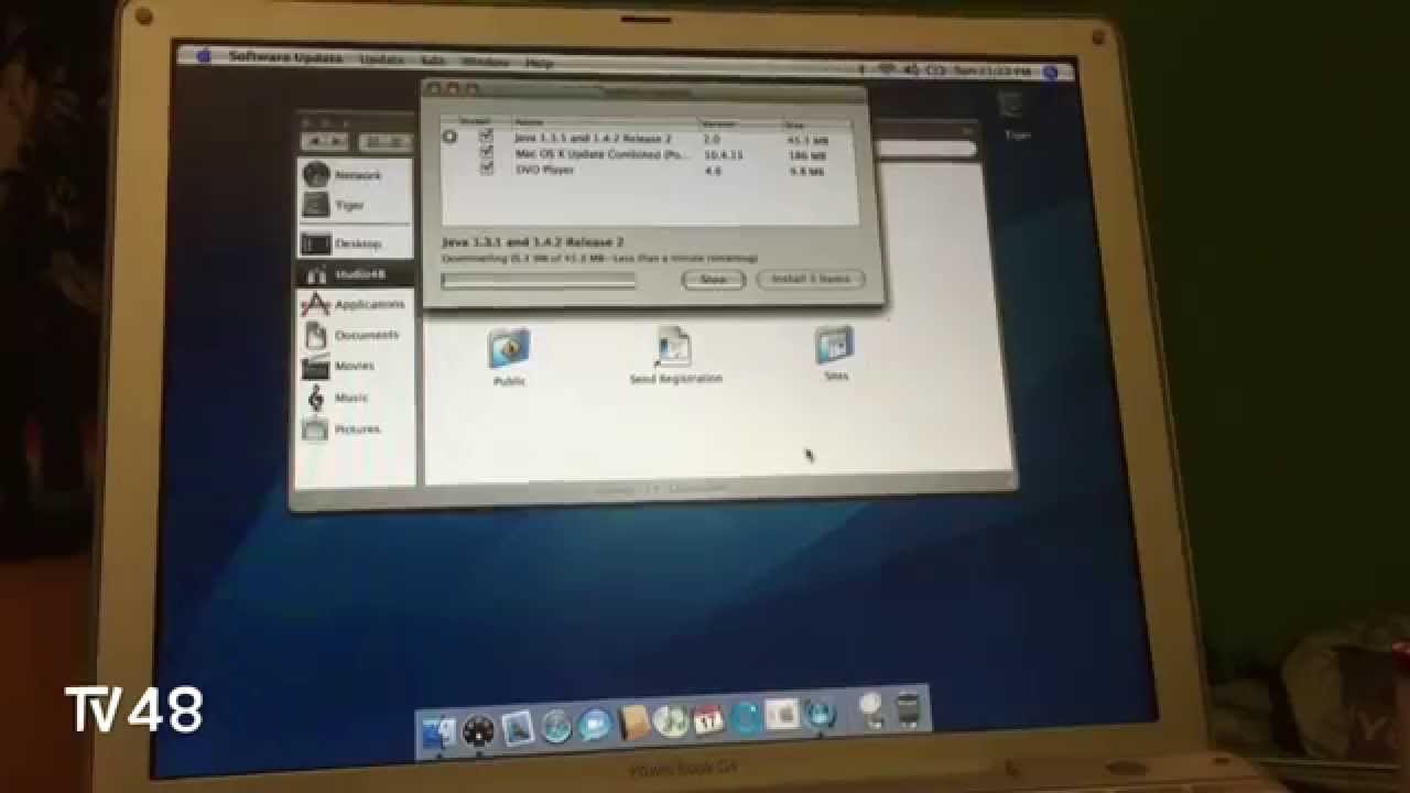 Mac Mini Powermac Powerpc G4 How To Reinstall Without Cd Player Osx 10.4